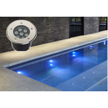 Spot Balizador Led 7w Branco Frio Blindado Para Piso